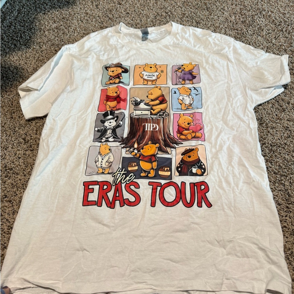Taylor Swift White Eras Tour Graphic Tee